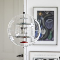 Verpan VP Globe Coloured Glass Pendant