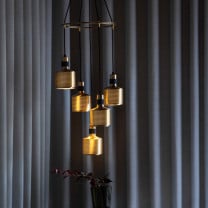 Bert Frank Riddle Cluster Pendant Light Lifestyle In Situ 2