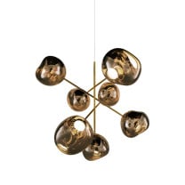Tom Dixon Melt LED Chandelier Bronze