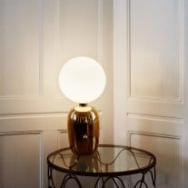 Parachilna Aballs M GR Table Lamp Golden 