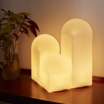 HAY Parade LED Table Lamp Shell White