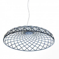 Flos Skynest LED Suspension Blue Tormaline