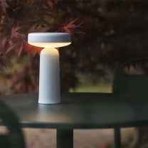 Light Blue Muuto Ease Portable Lamp
