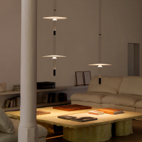 Vibia Flamingo Mini LED Pendant Cut Out Situ