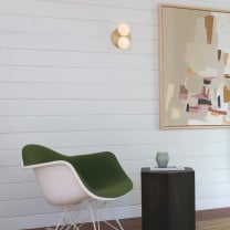 SkLO Dot 2x Wall/ Ceiling Light Above Chair