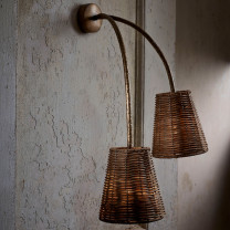 Porta Romana Huck Wall Light Large in Situ
