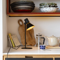 Anglepoise Type 80 T1 Table Lamp Matte Black on Desk