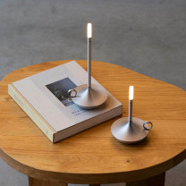 Aluminium Graypants Wick LED Portable Lamps