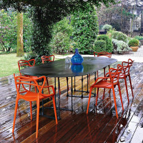 Rusty Orange Kartell Masters Chair