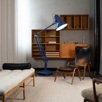 Anglepoise Original 1227 Giant Floor Lamp Blue in Office