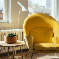 White Louis Poulsen AJ Floor Lamp