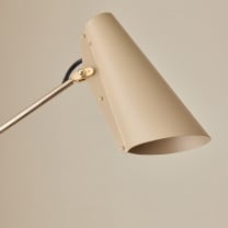 Northern Birdy Floor Lamp Beige Shade