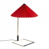 HAY Matin LED Table Lamp 380 Bright Red