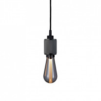 Buster + Punch Heavy Metal Pendant - Gunmetal with Smoked Bulb