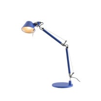 Artemide Tolomeo Micro Table Lamp Round Blue Klein
