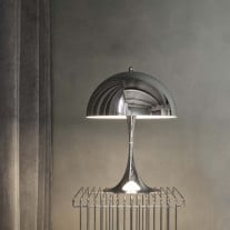 Louis Poulsen Panthella 320 Table Lamp Chrome