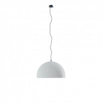 Diesel Living with Lodes Urban Concrete Pendant 80 Soft Grey