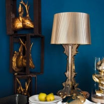 Kartell Bourgie Table Lamp Gold