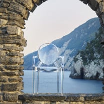  Kartell Louis Ghost Chair Crystal