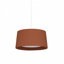 Santa & Cole GT5 Pendant Terracotta with White Cable