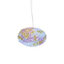 Kartell Bloom Elliptical Pendant - S1, Lavender