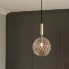 Nuura Miira 1 Pendant Brass/Optic Clear