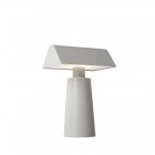 &Tradition Caret Portable Table Lamp Silky Grey