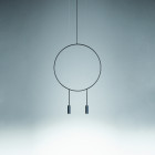 Estiluz Revolta LED Pendant Large 3636 Black