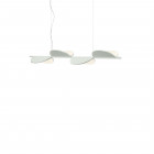 Flos Almendra S4 Linear LED Pendant White