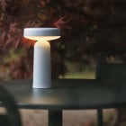 Light Blue Muuto Ease Portable Lamp