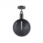 Buster + Punch Forked Globe Ceiling Light (Gun Metal Smoked - Large)