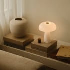 White Design For The People Glossy Mini Table Lamp