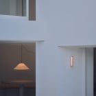 Santa & Cole Estadio Singular LED Wall Light Lifestyle Outdoors 3