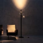 Flos Nocturne LED Floor Lamp Lifestyle Chair
