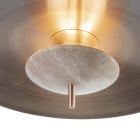 J. Adams & Co Luna LED Pendant Travertine Details