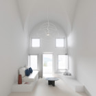 Axolight Hoops LED Suspension White in Entrance Hall