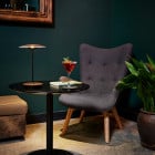 Marset Ginger LED Table Lamp Lifestyle Side Table 2