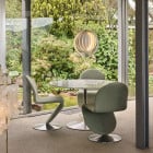 Verpan Moon Pendant Above Dining Table