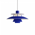 Louis Poulsen PH5 Mini Pendant Monochrome Blue