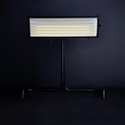 DCW éditions Biny LED Table Lamp White Shutters / Black Base