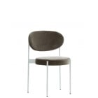 Verpan Series 430 Chair Brown White Frame
