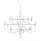 Flos 2097/18 Chandelier White Frosted Lamps