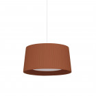 Santa & Cole GT5 Pendant Terracotta with White Cable