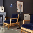 Lampe Gras Nº215 Floor Lamp Blue