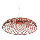 Flos Skynest LED Suspension Brick Red