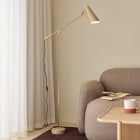 Northern Birdy Floor Lamp Beige in Living Room