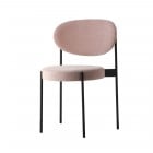 Verpan Series 430 Chair Pink Black Frame 
