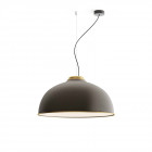 Farel LED Pendant Light in Dark Grey