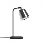New Works Material Table Lamp Stainless Steel