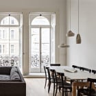 Marset Pleat Box 13 LED Pendant Lifestyle Dining Table